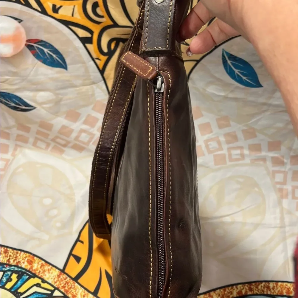 Jack Georges Dark Brown Men's Messenger Bag